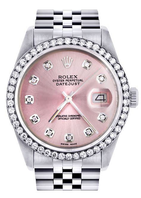 pink rolex ladies watch|pink Rolex watches for women.